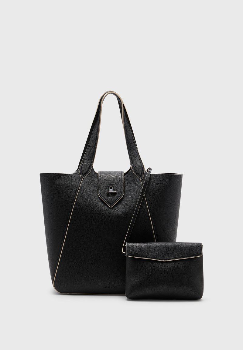 Damen Bekleidung | Marc Cain SET Shopping Bag black/schwarz - XZ22564 Damen Bekleidung | Marc Cain SET Shopping Bag black/schwarz - XZ22564
