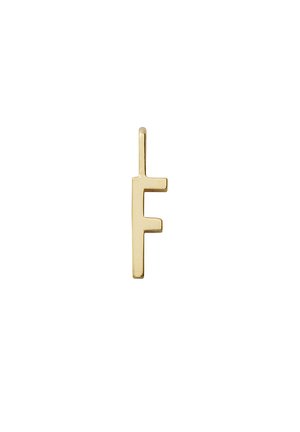 Design Letters LETTER CHARM 10MM A-Z 18K GOLD-PLATED - Anhänger - gold-coloured