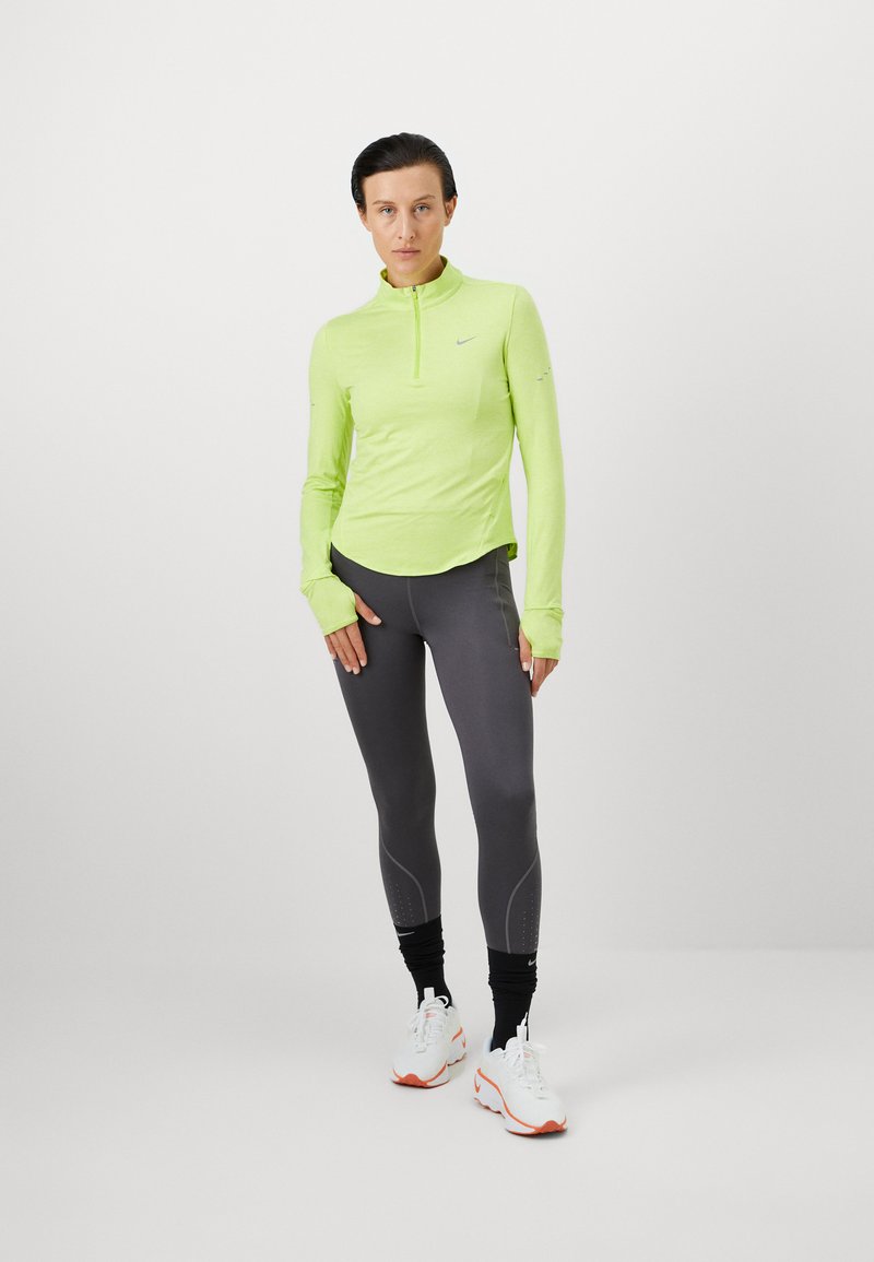 Gilet zippé manches longues ecru femme | Cache Cache