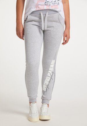 Tracksuit bottoms - grau mel.