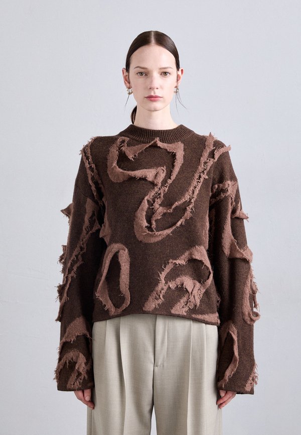 DISTRESSED EMBLEM CREW - Jumper