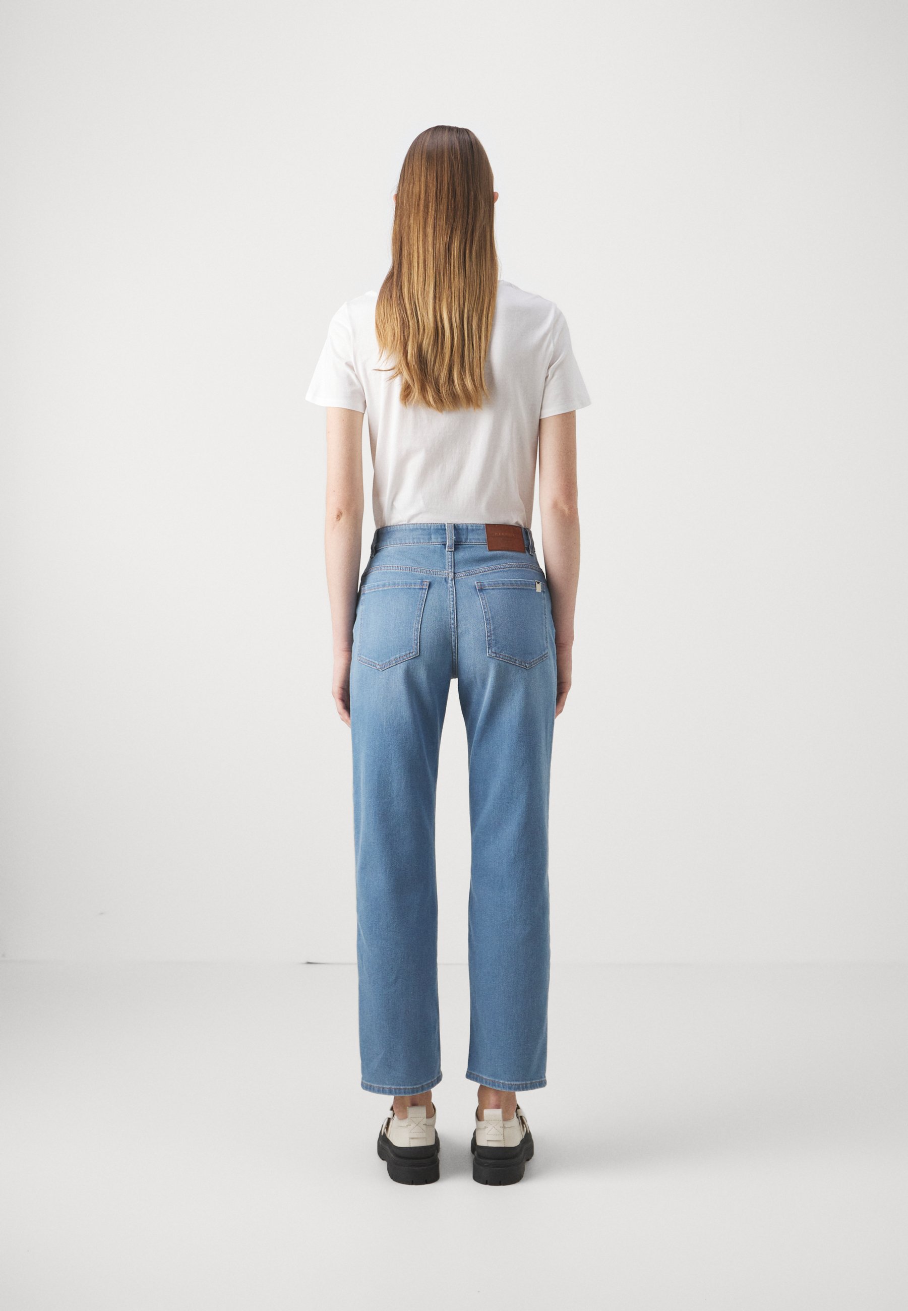 WEEKEND MaxMara ORTISEI - Bootcut jeans - blue/blue denim