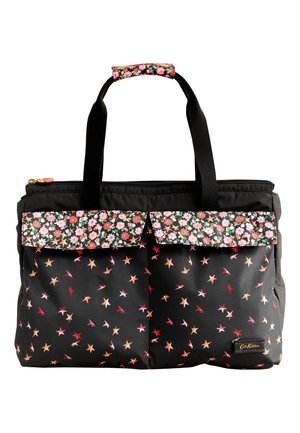 Cath Kidston Cabas - black folding star ditsy