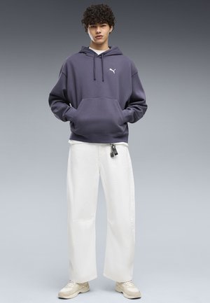 Puma, ESSENTIALS OVERSIZED HOODIE - Hoodie - inky depths