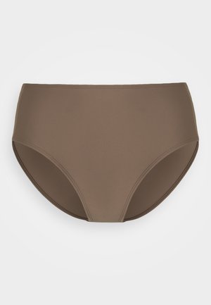 SHINY HIGH BRIEF - Spodní díl bikin - nougat brown
