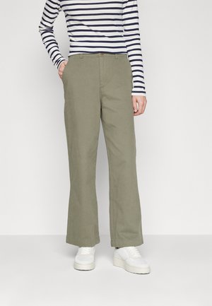 GAP LOOSE KHAKI - Παντελόνι - mesculen green