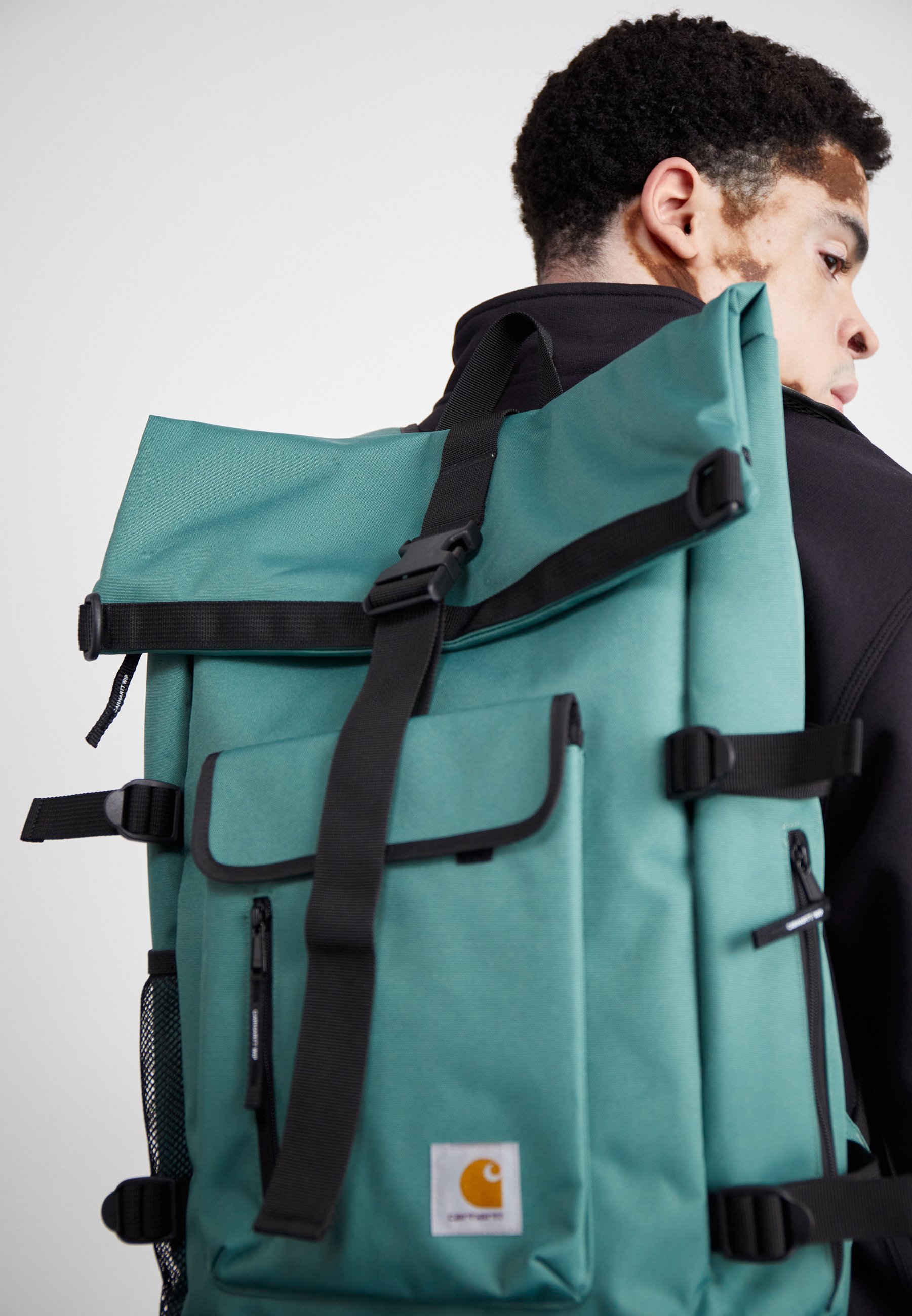 Carhartt WIP PHILIS BACKPACK UNISEX - Rucksack - silver pine