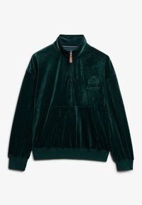 Superdry & Co COUNTRY QUARTER  - Sudadera - enamel green