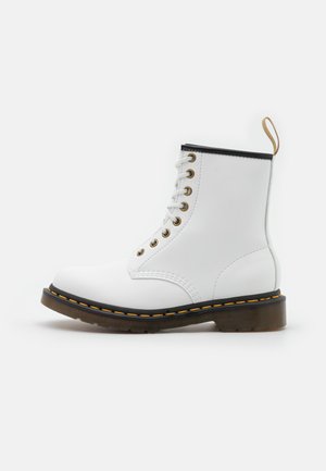 Stivaletti stringati - white
