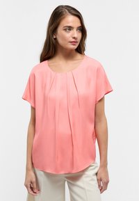 Eterna VISCOSE SHIRT - LOOSE FIT - T-shirt basic - koralle