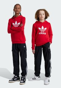 adidas Originals - ADICOLOR CARGO KIDS - Cargo trousers - black Thumbnail Image 1