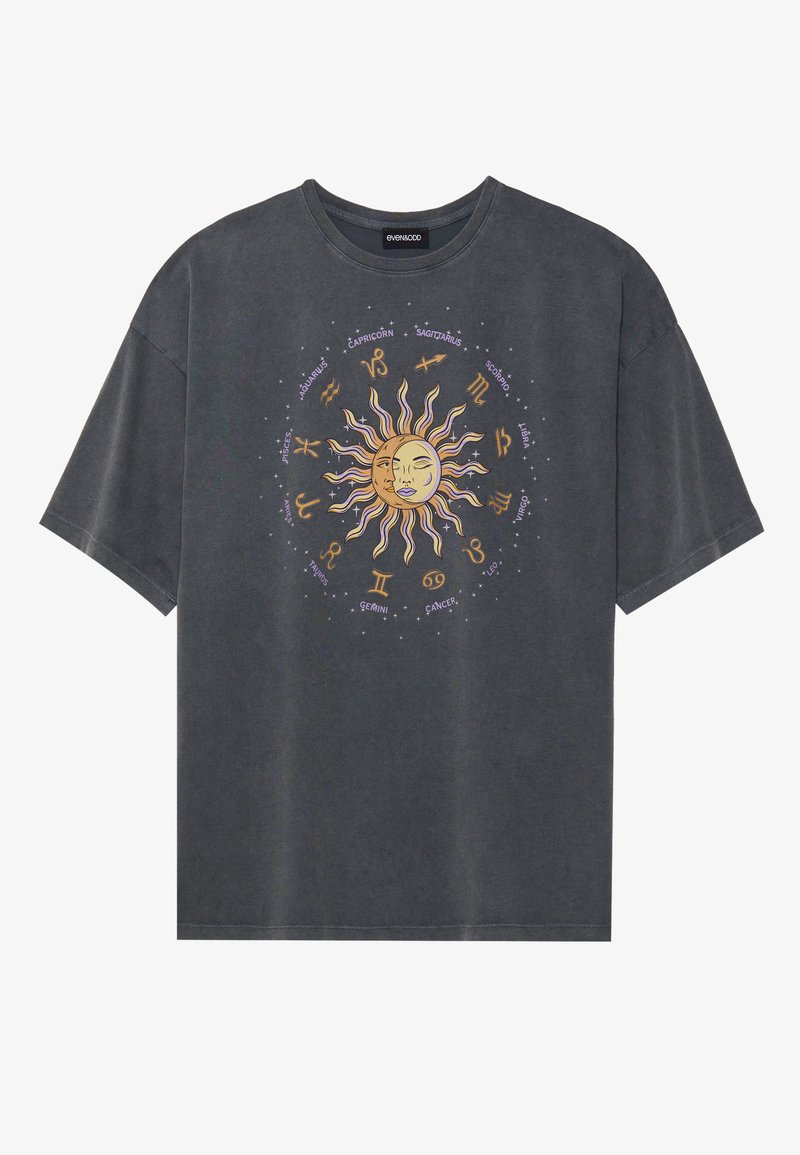 Even&Odd T-shirt print zwart