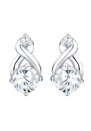 INFINITY CLASSIC - Earrings - weiß