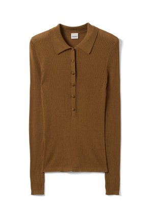 Stefanel, FITTED TOP. - Strickpullover - antelope brown