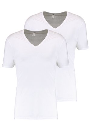 BASE 2 PACK - T-shirt - bas - white