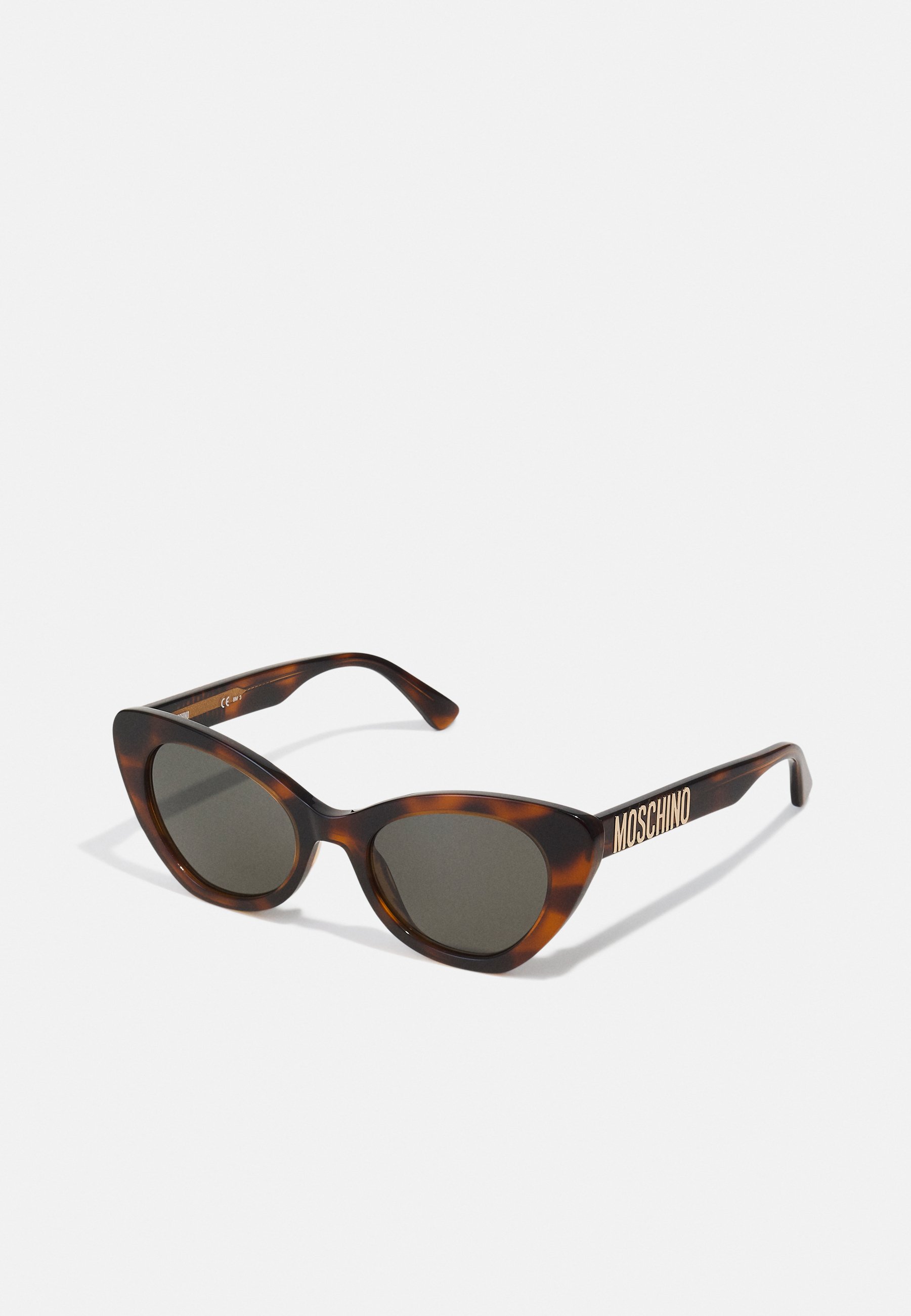 Moschino Brown Sunglasses Oval logo sunglasses | Moschino main image 2