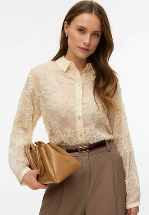 Overhemdblouse - birch