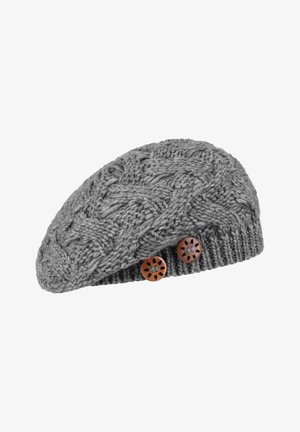 Lierys MIT KNÖPFEN - Beanie - grau