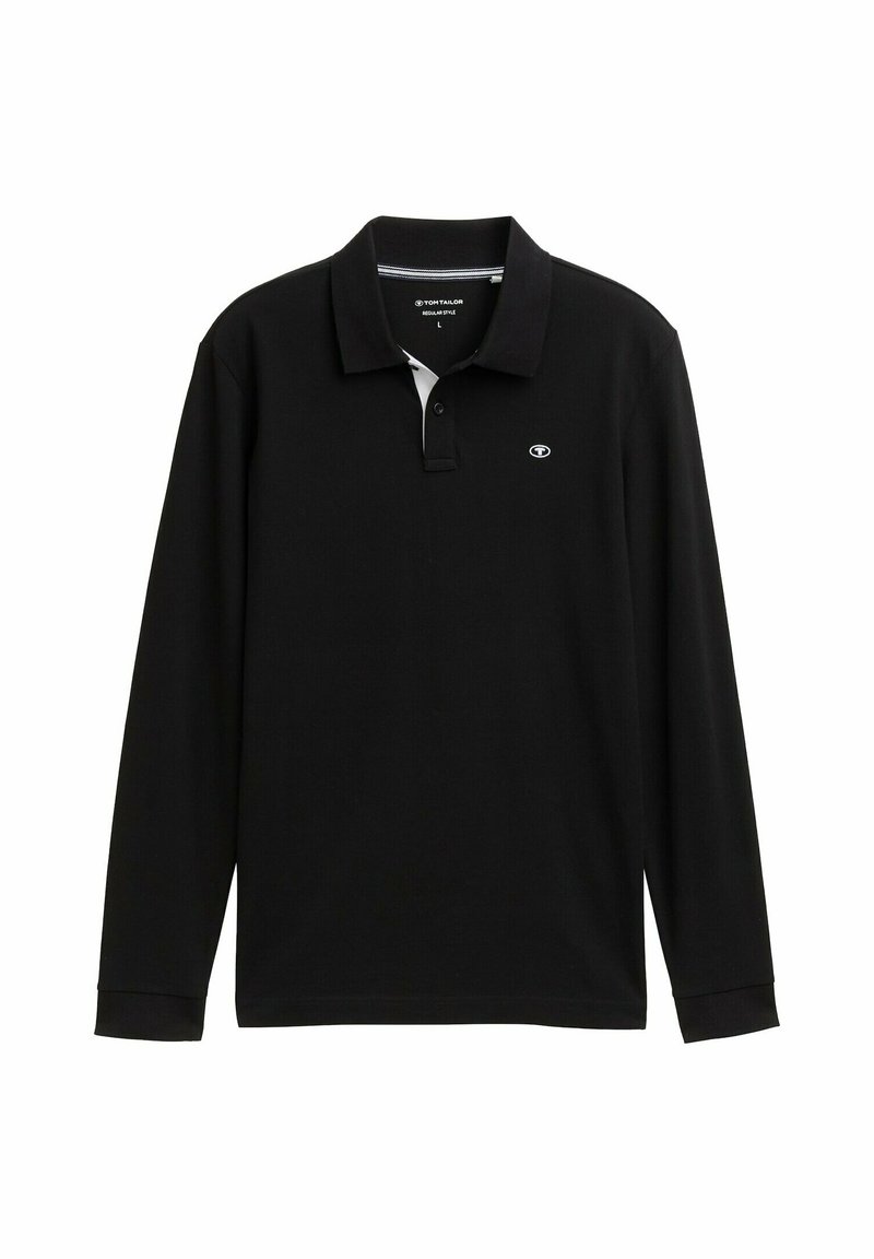 Tom Tailor Poloshirt zwart