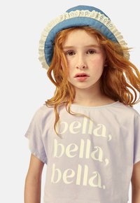 MIPOUNET CROP BELLA - Camiseta estampada - lavander