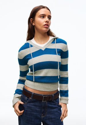 HOODED  - Huppari - dark blue