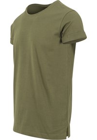 Urban Classics Základné tričko - olive