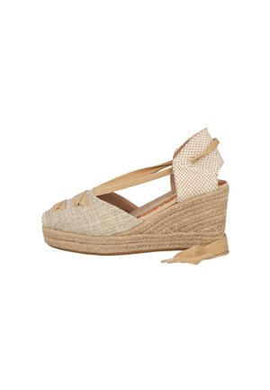 Pink Desert, ALPARGATAS DE ESPARTO - Zapatos con punta abierta - gold-coloured