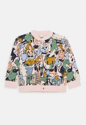 UNISEX - Hoodie met rits - pink dusty