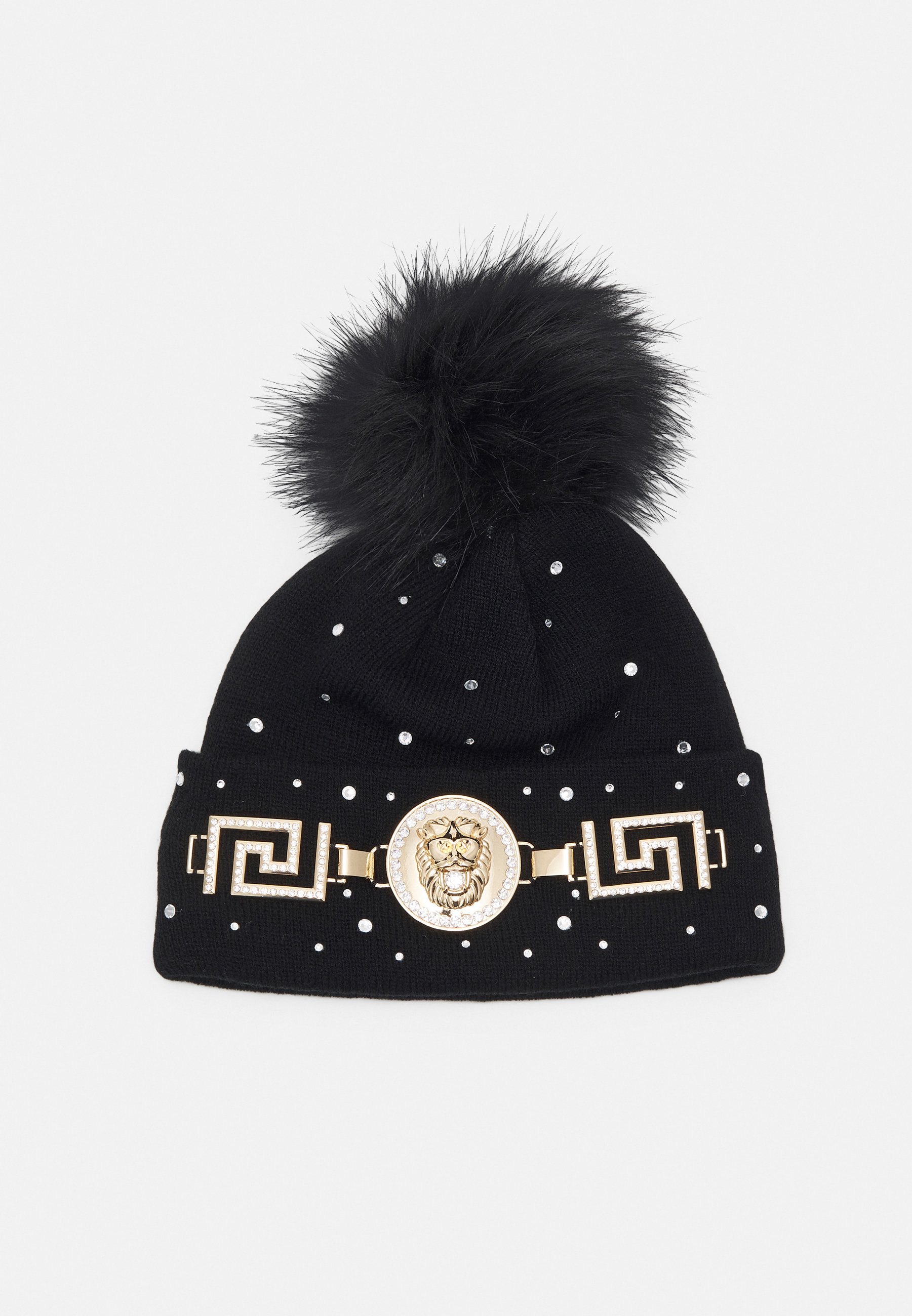ALDO ELALITH - Beanie - black/gold-coloured/black - Zalando.ie
