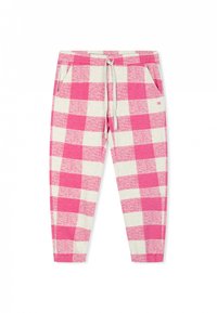 10DAYS JOGGER CHECK - Jogginghose - bright pink