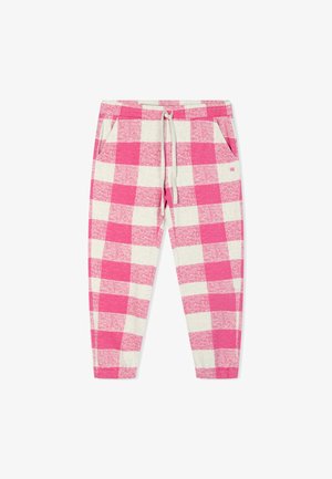 10DAYS JOGGER CHECK - Trainingsbroek - bright pink