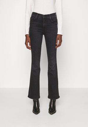 Mother THE WEEKENDER - Jeans bootcut - encounters at night