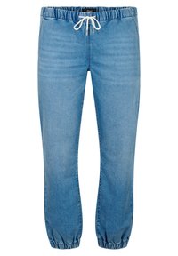 Zizzi WITH POCKETS - Zúžené džíny - light blue denim