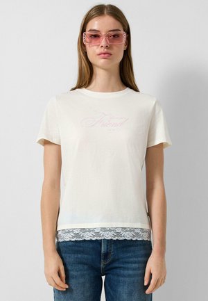 T-Shirt print - creme