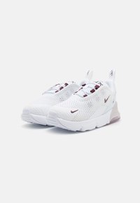 Nike Sportswear AIR MAX 270 - Športni copati - white/burgundy crush/platinum violet