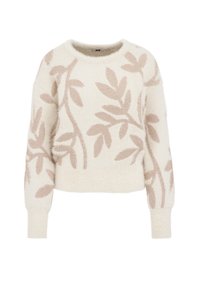 WE Fashion Stickad tröja - white