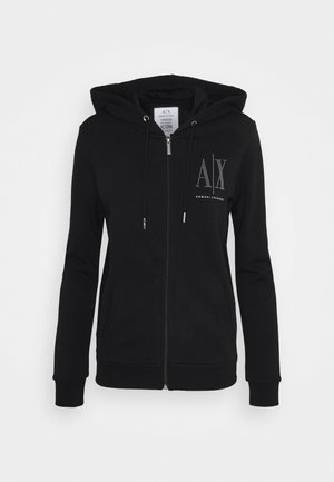 ICON - Zip-up sweatshirt - black