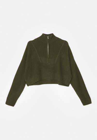 STAUD CROPPED HAMPTON - Neule - sergeant green