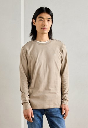 LONG SLEEVE CREW NECK ICON CHEST PRINT - Pitkähihainen paita - charleston gray