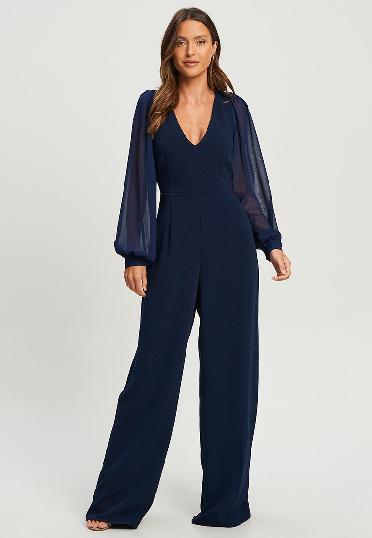 TUSSAH ELSIE JUMPSUIT Jumpsuit navy blue/dark blue Zalando.ie