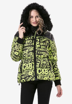 Winter jacket - neongreen