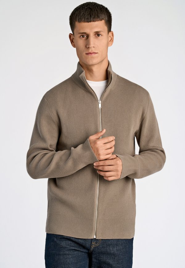 Strickjacke - dk stone