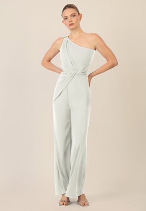 ONE SHOULDER OVERALL - Jumpsuit - creme