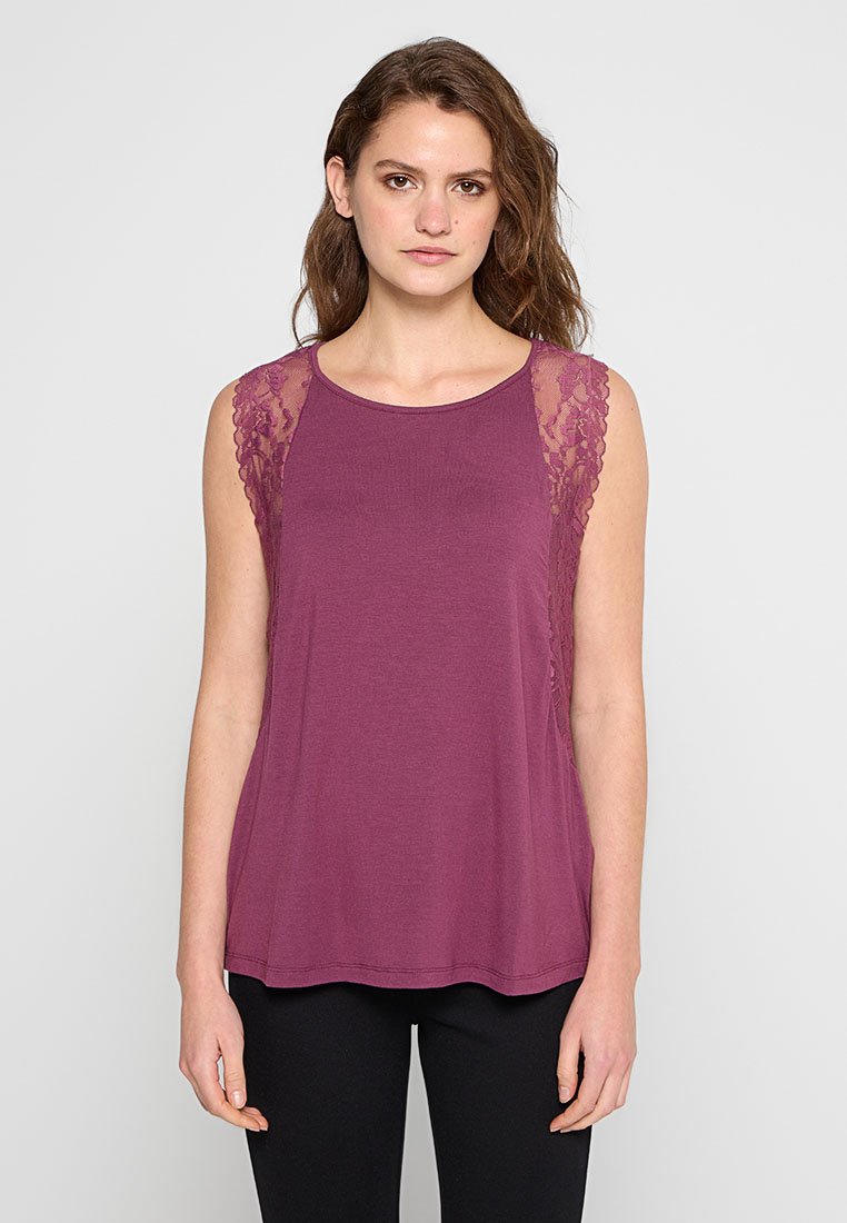 Chantelle Pyjamashirt (rood)paars Chantelle Pyjamashirt (rood)paars