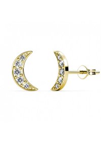 CRESCENT MOON - Oorbellen - doré   cristal