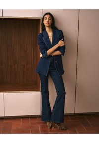 Alma en Pena Vaqueros bootcut - Heather navy blue