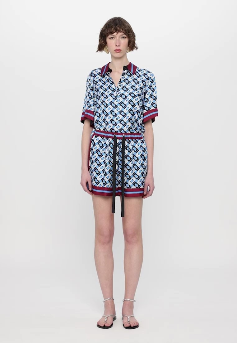 売れ筋商品|||ダイアン フォン ファステンバーグ シャツ レディース トップス ALEXA SHIRT - Button-down blouse - blue P018ACLMSBSKTL_A4_1080.jpg?