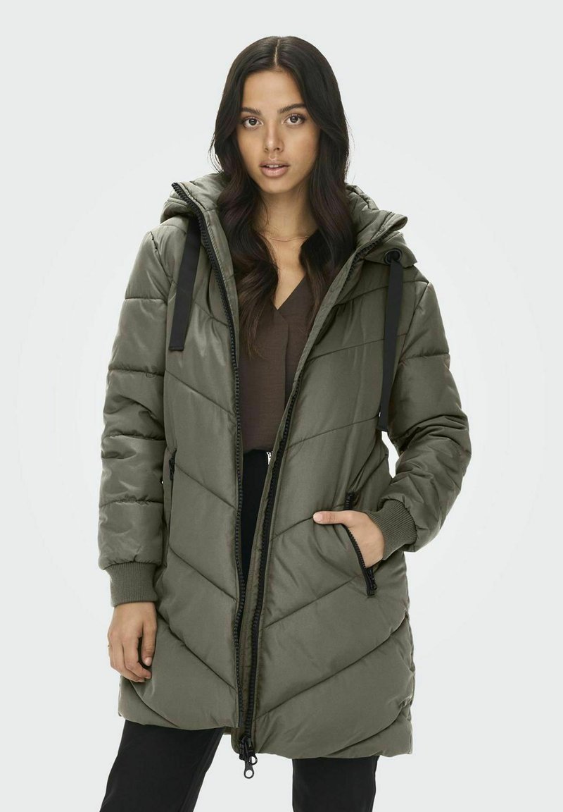 JDY JDYSKYLAR PADDED HOOD JACKET  - Žieminis paltas - vetiver