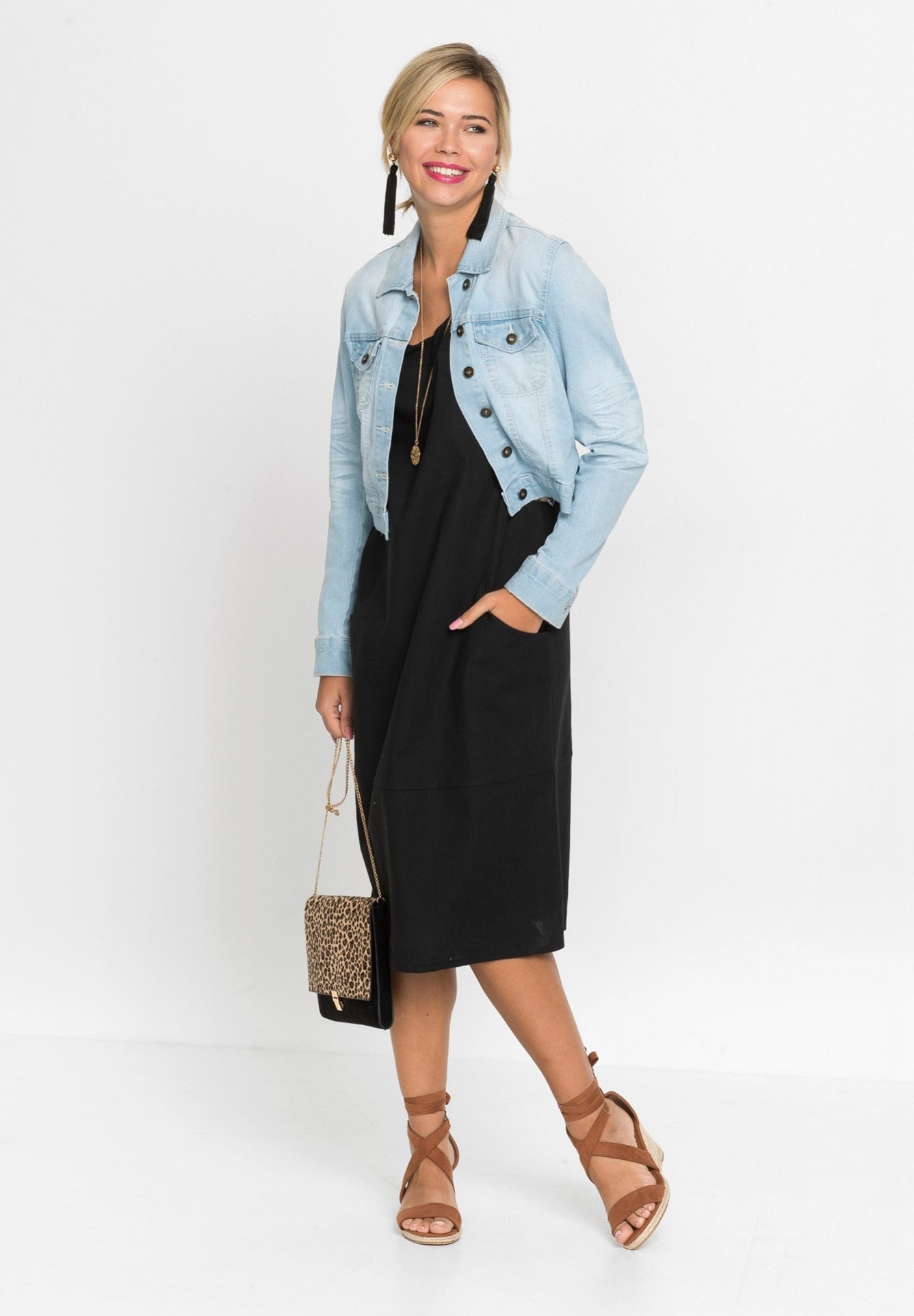 bonprix Vestito estivo - schwarz/nero - Zalando