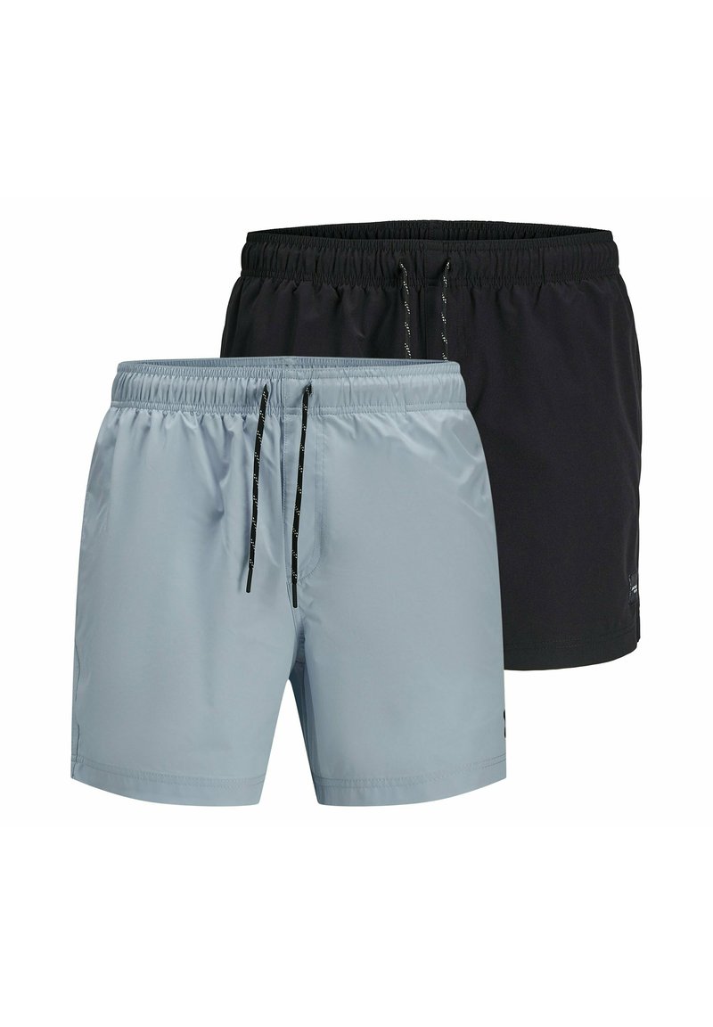 Jack & Jones 2 PACK - Bañador corto - schwarz/grau